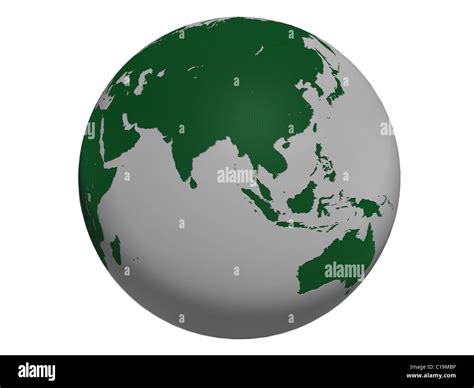 3d Rendering Of World Globe Stock Photo Alamy