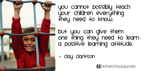 You Cannot Possibly Teach Your Children Everything They Need To Know