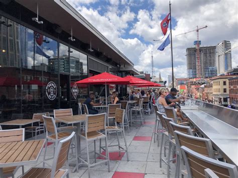 With sweeping city views from the 34th floor steakhouse's outdoor terrace and bar, bourbon steak's sky lounge is easily one of the best patios in nashville. The Best Rooftop Bars in Nashville | Nashville Guru