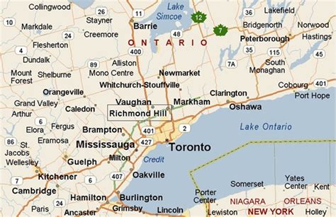 Where Is Richmond Hill Ontario See Area Map And More