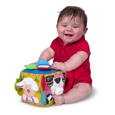 Melissa And Doug Ks Kids Musical Farmyard Cube Educational Baby Toy Buy
