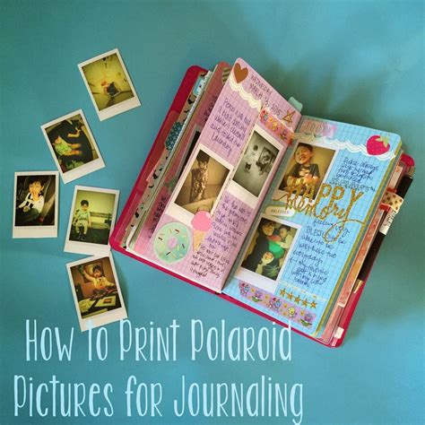 Diy Instaxpolaroid Photos For Journaling And More Wendaful Planning