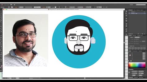 Designing Your Own Online Avatar In Illustrator Youtube