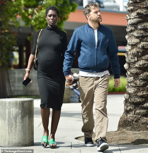 Joshua Jackson And Heavily Pregnant Jodie Turner Smith Hold Hands