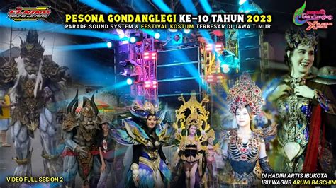 Pesona Gondanglegi Festival Kostum Carnival Dan Parade Sound