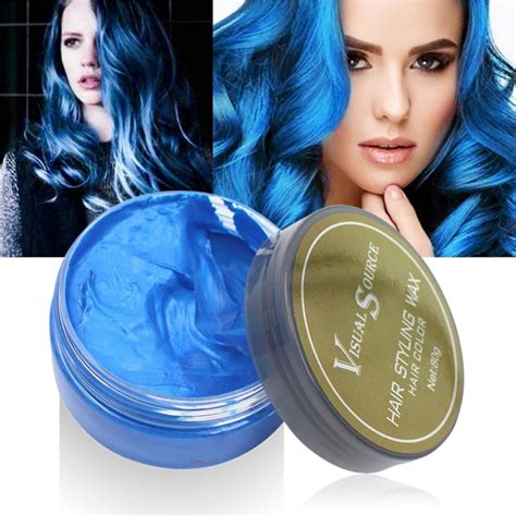 Unisex DIY Hair Color Wax Mud Dye Cream Temporary Modeling Colors Walmart Com