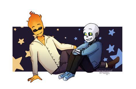 Underswap Sansby Collab By Stereotype Orange On Deviantart