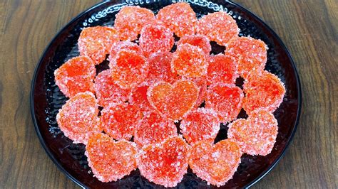 Orange Gummy Candy Recipe Fresh Orange Jelly Candy Orange Jujubes