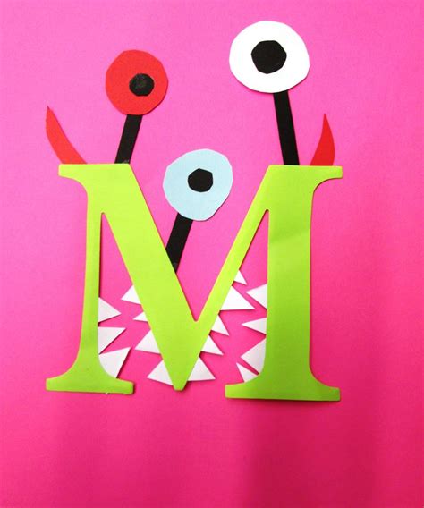 Letter M Craft Printable