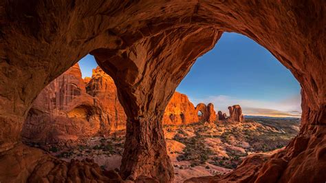 Red Rocks Arches Bing Wallpaper Download
