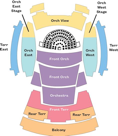 La Philharmonic Seating Chart