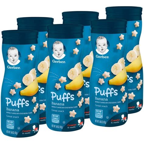 Snag A 6 Pack Of Gerber Puffs Snacks For Your Little One Or Yourself