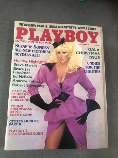 Playboy December Karen Velez Pom Suzanne Summers Nude Adult