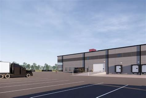 updates unveiled for the million square foot ups facility proposed at 1 red lion road in