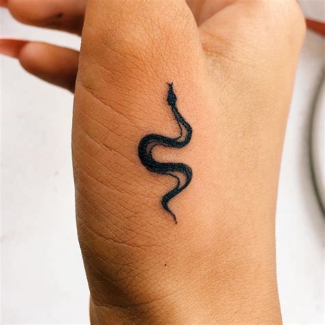 Cute Lil Snake For The Lovely Celested 🐍 Snake Tattoo Art Tattoo