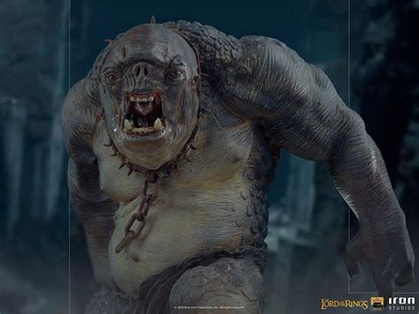 Lord Of The Rings Cave Troll Unleashed With Iron Studios