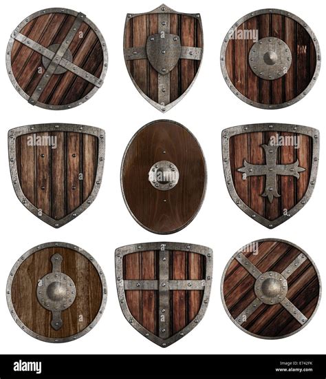 Medieval Shields Hi Res Stock Photography And Images Alamy