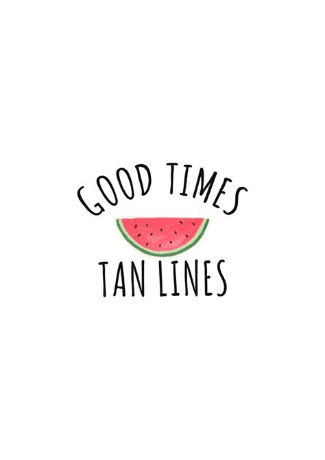 good times tan lines summer graphic patch watermelon illustration womenswear summer