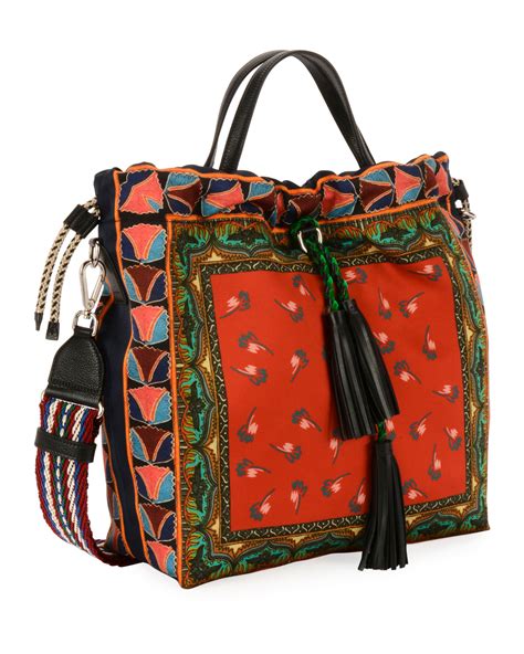 Etro Sac Duchesse Shopping Tote Bag Neiman Marcus