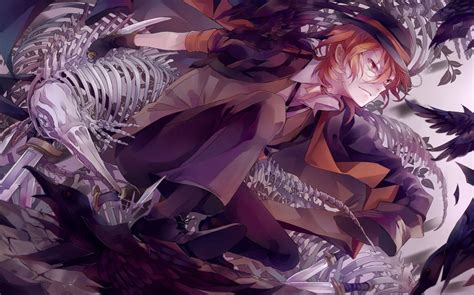 Akutagawa ryuunosuke (bungou stray dogs) by greenmapple17 on deviantart. Pin by Hannah Henry on Nakahara Chuuya | Stray dogs anime ...