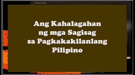 Ang Kahalagahan Ng Mga Sagisag Sa Pagkakakilanlang Pilipino My XXX