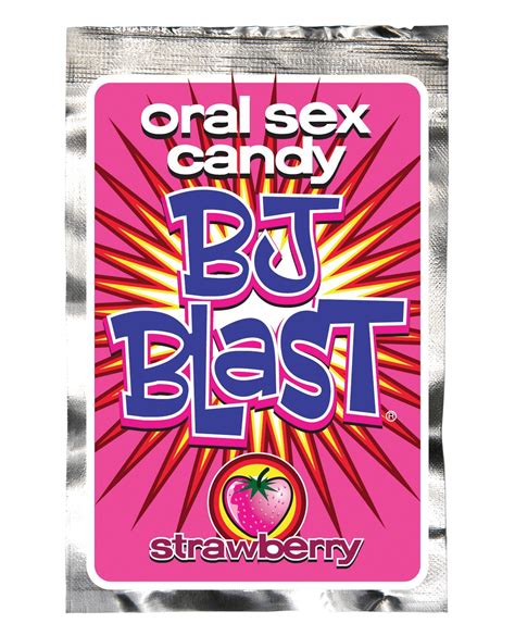 Bj Blast Oral Sex Candy Strawberry By Pipedream Products Cupids