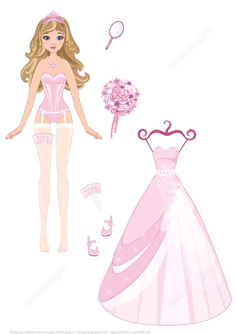 Paper Doll Dress Up Printable