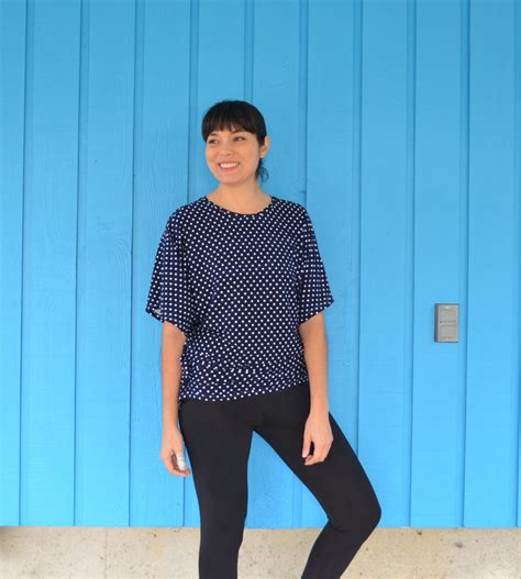 Free Sewing Pattern Beginners Knit Top For Women On The Cutting