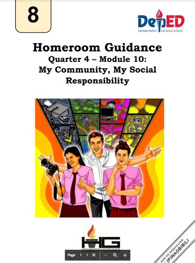 Homeroom Guidance Grade Fourth Quarter