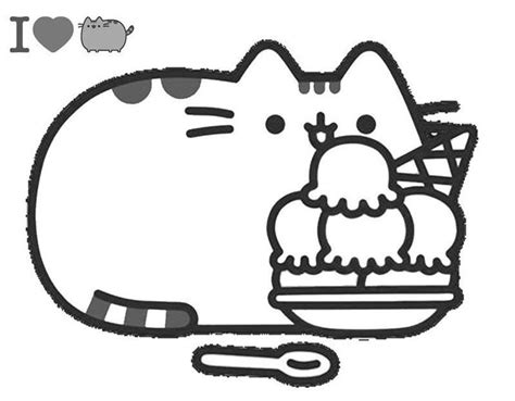 Get These Pusheen Coloring Pages And Have Fun With It Pusheen