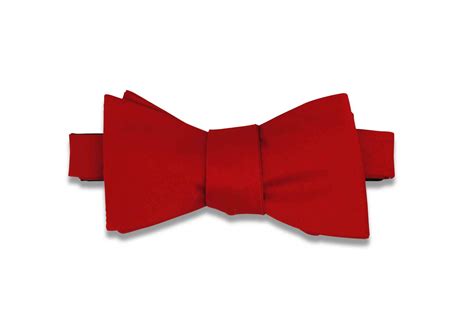 Red Bow Self Tie Aristocrats Bows N Ties
