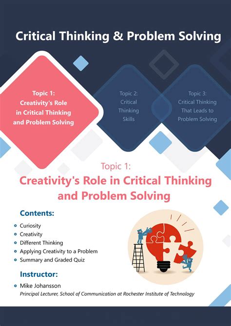 what is problem solving and critical thinking