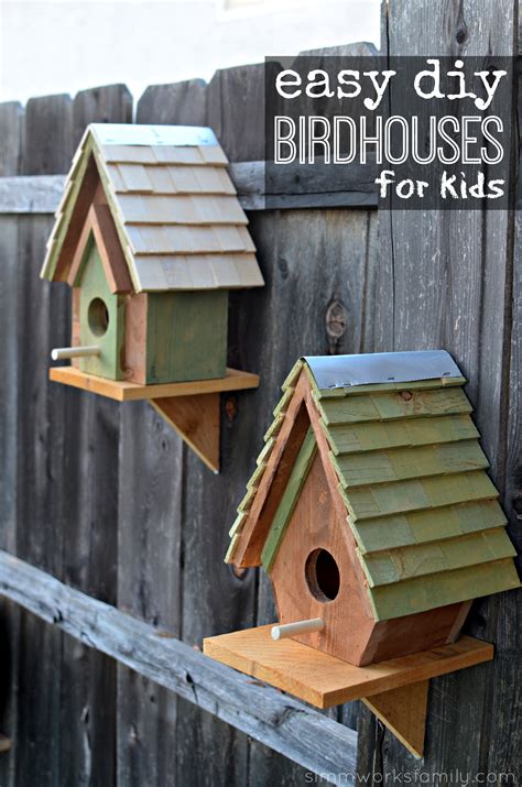 Help the kids to cut the pattern, expecially for the hole. DIY Birdhouses - Turning Inspiration into Reality