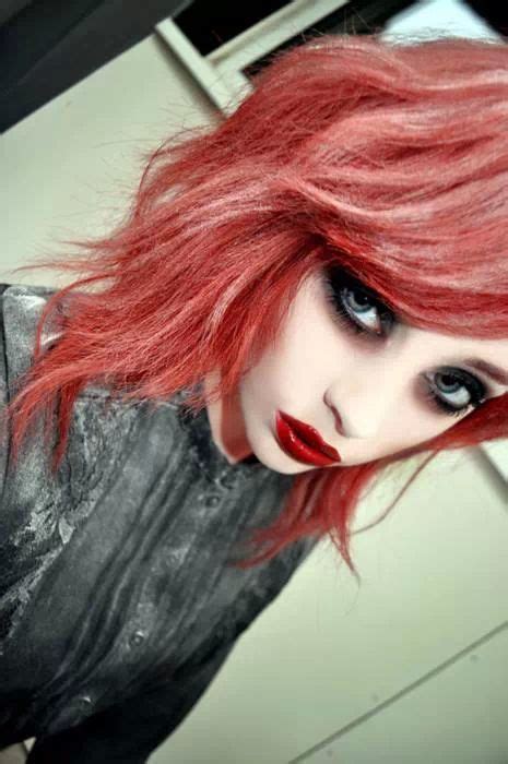 Pin By Beautiful Darkness On Goth Faded Hair Color Faded Hair Scene Hair