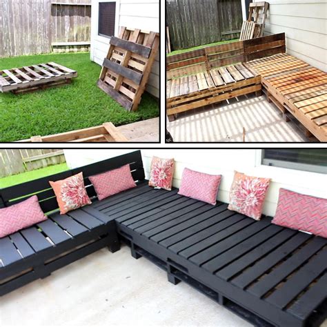 Pallet Furniture Diy Patio Sectional Angela East