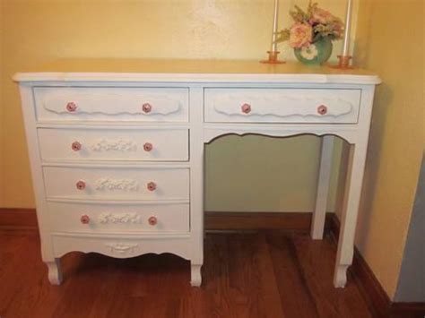 Choosing your antique secretary desk. White Vintage Shabby Chic French Provincial Desk for Sale ...