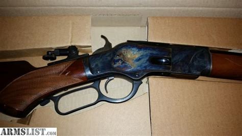 Armslist For Sale 1873 Winchester Deluxe Sporting Rifle Uberti 44 40