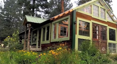 The log cabin kits contain all the unassembled components that are necessary for the project. Gorgeous Off Grid Renovated 100-Year-Old Solar Cabin in ...