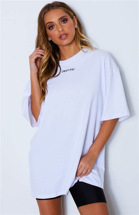 Womens Tops Online Australia White Fox Boutique Oversize Tshirt