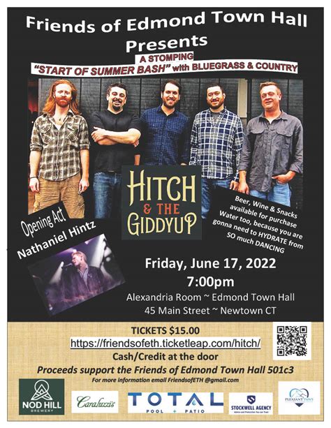 Hitch And The Giddyup And Nathaniel Hintz Concert Start Of The Summer