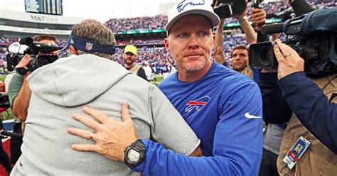 Sean Mcdermott Gives No Comment When Asked About Shooing Bill Belichicks Son Off Field In