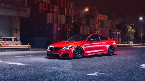 Red Bmw M4 Hd Cars 4k Wallpapers Images Backgrounds Photos And