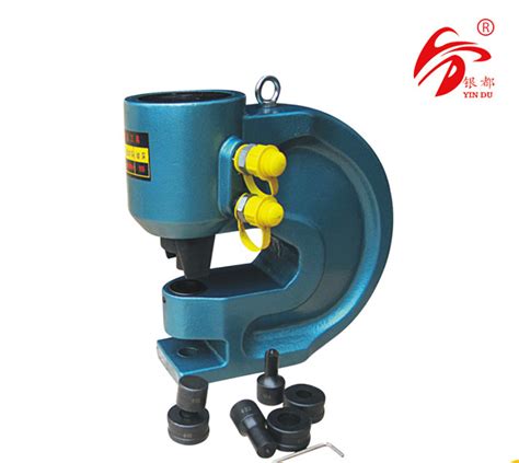 Hydraulic Metal Hole Digger Punching Machine Ch 80 China Hydraulic