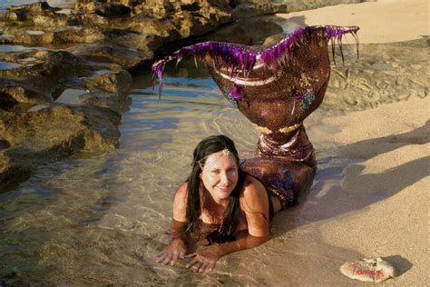 Mermaid Cruising In A Tide Pool On The North Shore Of Oahu Mermaid Photography Mermaid Photo