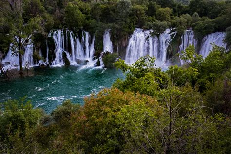 Wasserfall bei Kranicze - Bosnien-Herzegowina Foto & Bild ...