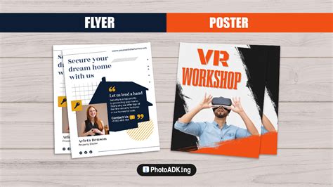 Flyer Vs Poster What Is The Difference