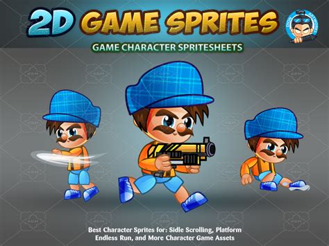 2d Game Character Sprites Gamedev Market