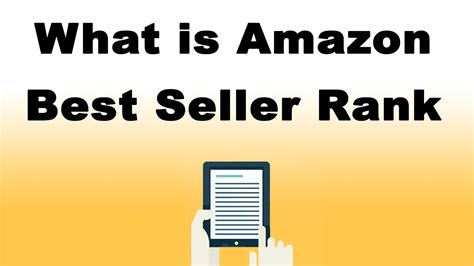 What Is Amazon Best Seller Rank Youtube