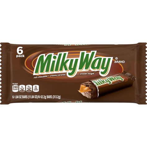 milky way milk chocolate singles candy bar 11 04 oz pack of 6 milky way®