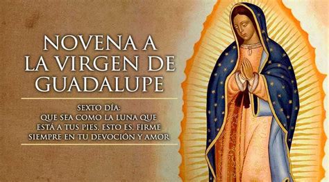 Novena A La Virgen De Guadalupe De 9 Días